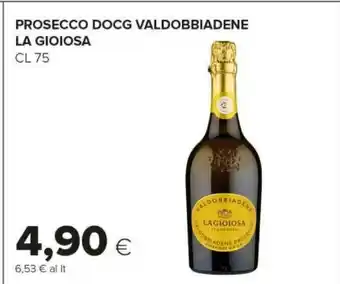 Tigre La Gioiosa Valdobbiadene Prosecco Superiore DOCG 750 G(ml) offerta