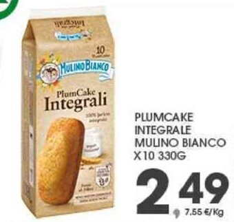 Eurospar PLUMCAKE INTEGRALE MULINO BIANCO X10 330G offerta