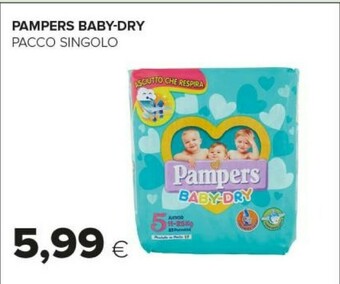 Tigre Pampers Baby-dry Pacco Singolo offerta