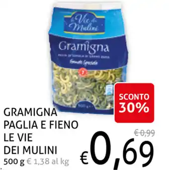 Le Vie Dei Mulino Gramigna Paglia E Fieno 500g