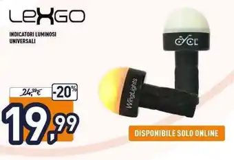 Unieuro Lexgo INDICATORI LUMINOSI UNIVERSALI offerta