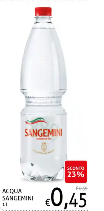 Ecu Discount Sangemini Acqua 1l offerta