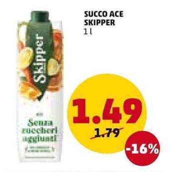 PENNY SUCCO ACE SKIPPER 1 L offerta