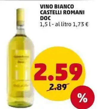 PENNY VINO BIANCO CASTELLI ROMANI DOC 1,5 L offerta