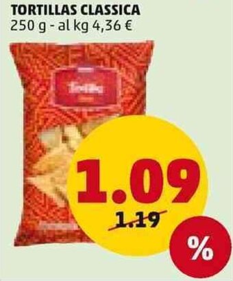 PENNY TORTILLAS CLASSICA 250 g offerta