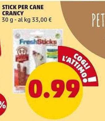 PENNY STICK PER CANE CRANCY 30 g offerta