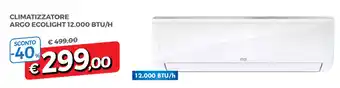 Famila Argo Ecolight 12.000 BTU/H Climatizzatore offerta