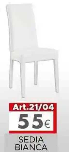Art.21/04 SEDIA BIANCA