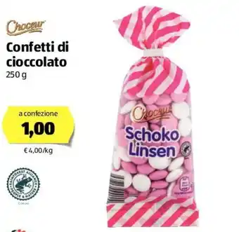ALDI Choceur Confetti di cioccolato 250g offerta