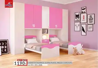 Dotolo Mobili DOTOLO MOBILI CAMERETTA MODERNA DOPPIO PONTE offerta