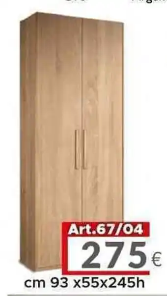 Amadio 2 Ante cm 93 x 55x 245 h