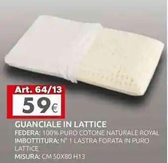 Dotolo Mobili GUANCIALE IN LATTICE offerta