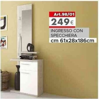 INGRESSO TORTORA cm 93 x 180h