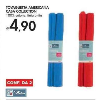 Bennet TOVAGLIETTA AMERICANA CASA COLLECTION offerta