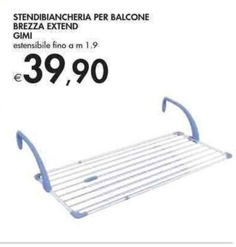 Bennet STENDIBIANCHERIA PER BALCONE BREZZA EXTEND GIMI offerta