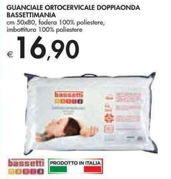 Bennet GUANCIALE ORTOCERVICALE DOPPIAONDA BASSETTIMANIA offerta