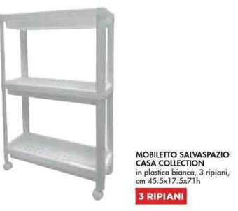 Bennet MOBILETTO SALVASPAZIO CASA COLLECTION offerta