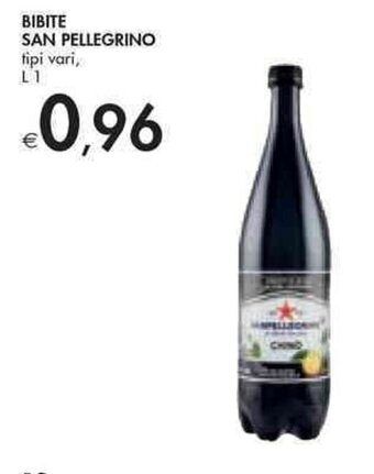 BIBITE SAN PELLEGRINO tipi vari, L1