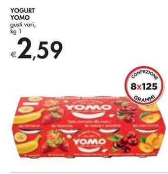 Bennet YOGURT YOMO gusti vari, kg 1 offerta