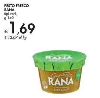 Bennet PESTO FRESCO RANA tipi vari, g 140 offerta