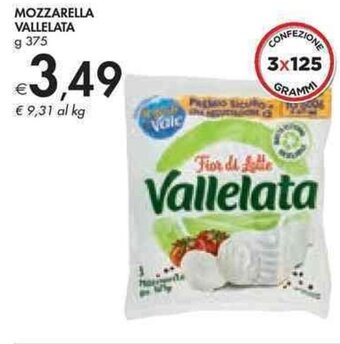 Bennet MOZZARELLA VALLELATA g 375 offerta