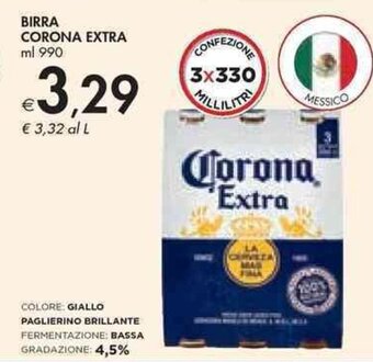 Bennet BIRRA CORONA EXTRA ml 990 offerta