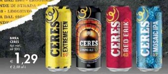 Bennet BIRRA CERES tipi vari, ml 500 offerta