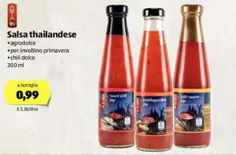 ALDI Asia Salsa thailandese 200ml offerta