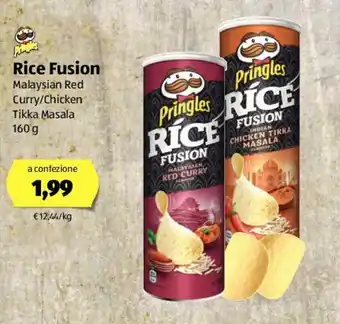 ALDI Pringles Rice Fusion 160g offerta