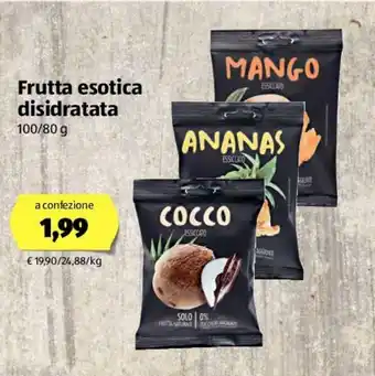 ALDI Frutta esotica disidratata 100/80g offerta
