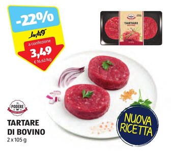 ALDI TARTARE DI BOVINO 2 x 105 g offerta