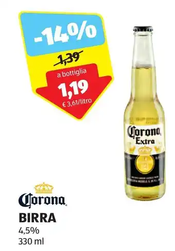 ALDI Corona BIRRA 330 ml offerta