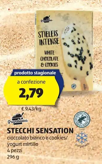 ALDI Grandessa STECCHI SENSATION 296 g offerta