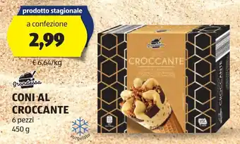 ALDI Grandessa CONI AL CROCCANTE 450 g offerta