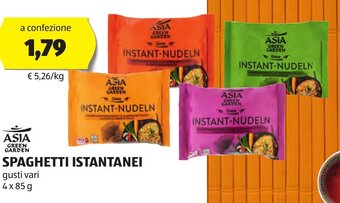ASIA GREEN GARDEN SPAGHETTI ISTANTANEI 4 x 85 g