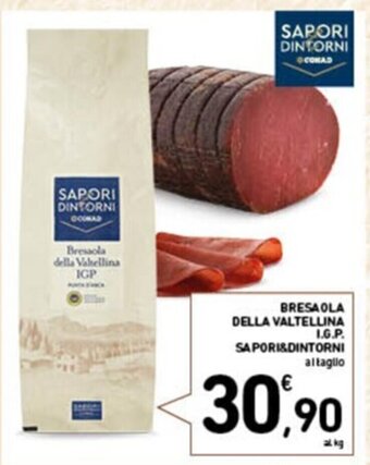 Conad BRESAOLA DELLA VALTELLINA I.G.P. SAPORI&DINTORNI offerta