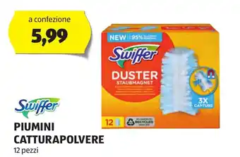 ALDI Swiffer PIUMINI CATT 12 pezzi offerta