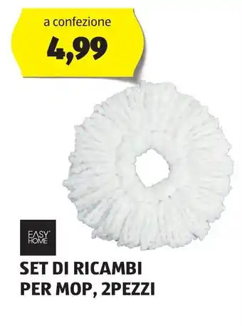 ALDI EASY HOME SET DI RICAMBI 3 ANNI PER MOP, 2PEZZI offerta