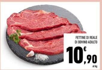 Conad FETTINE DI REALE DI BOVINO ADULTO offerta