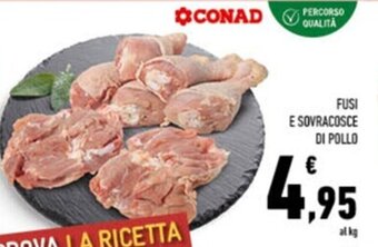 Conad FUSI E SOVRACOSCE DI POLLO offerta