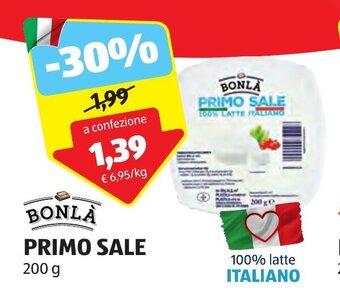 ALDI BONLA PRIMO SALE 200 g offerta
