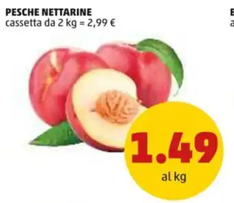 PENNY PESCHE NETTARINE 2 kg offerta