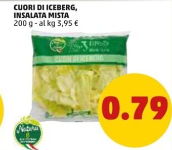 PENNY CUORI DI ICEBERG, INSALATA MISTA 200 g offerta