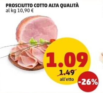 PENNY PROSCIUTTO COTTO ALTA QUALITÀ offerta