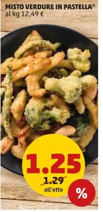 PENNY MISTO VERDURE IN PASTELLA offerta