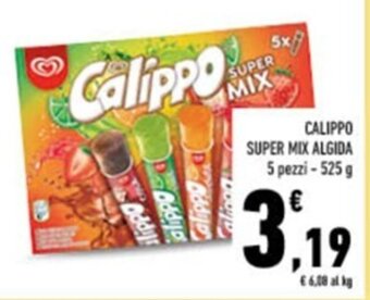 Conad CALIPPO SUPER MIX ALGIDA 5 pezzi-525 g offerta