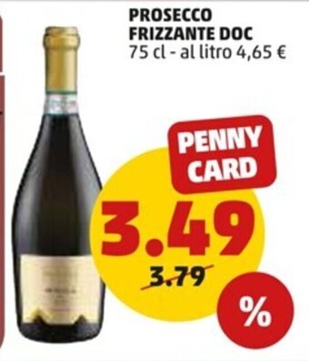 PENNY PROSECCO FRIZZANTE DOC 75 cl offerta