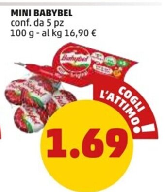 MINI BABYBEL conf. da 5 pz 100 g