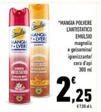 Conad *MANGIA POLVERE L'ANTISTATICO EMULSIO 300 ml offerta
