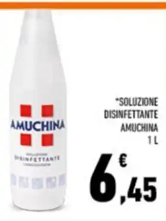 *SOLUZIONE DISINFETTANTE AMUCHINA 1 L